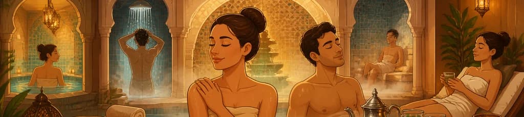 Ritual de baño árabe de 90 minutos en Hammam Al Andalus Puerta de Hierro