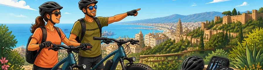 Alquiler de E-Fat Bike en Málaga por 4 horas