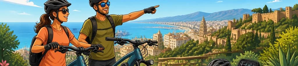 Alquiler de E-Fat Bike en Málaga por 4 horas