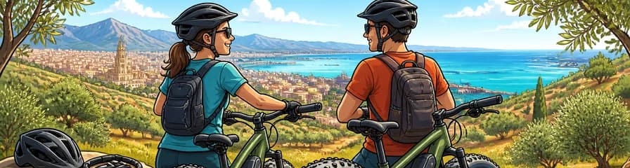 Alquiler de bicicleta eléctrica Fat Bike por 10 horas en Málaga