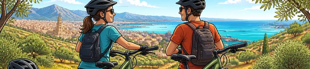 Alquiler de bicicleta eléctrica Fat Bike por 10 horas en Málaga