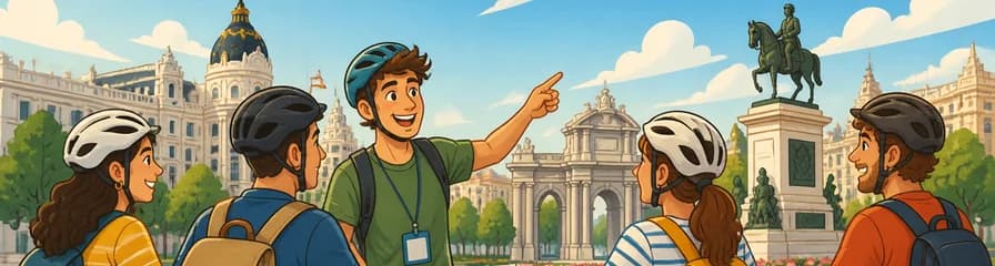 Tour guiado en bicicleta por Madrid