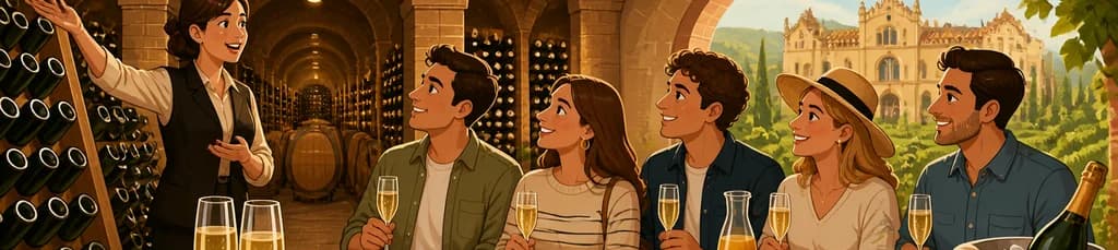 Recorrido Guiado por la Bodega Freixenet con Brunch Incluido