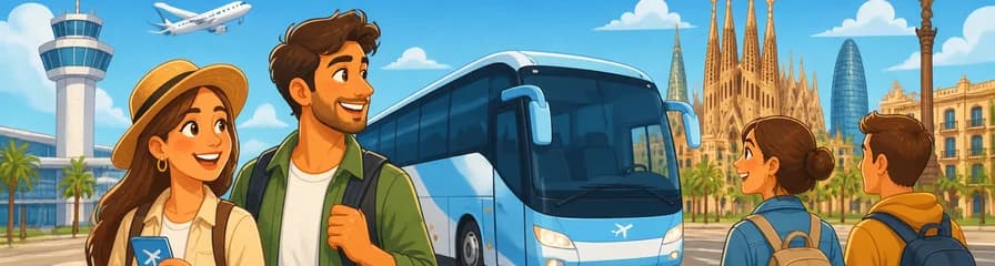 Traslado en Aerobús Barcelona: Servicio de autobús entre el aeropuerto y el centro de la ciudad