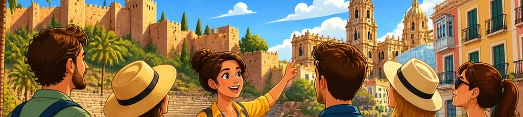 Recorrido a pie guiado por el centro histórico de Málaga