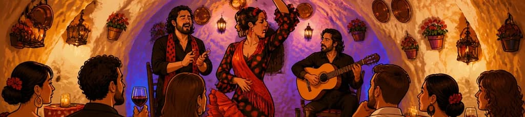 Espectáculo de Flamenco en Venta El Gallo Granada con Cena o una Bebida