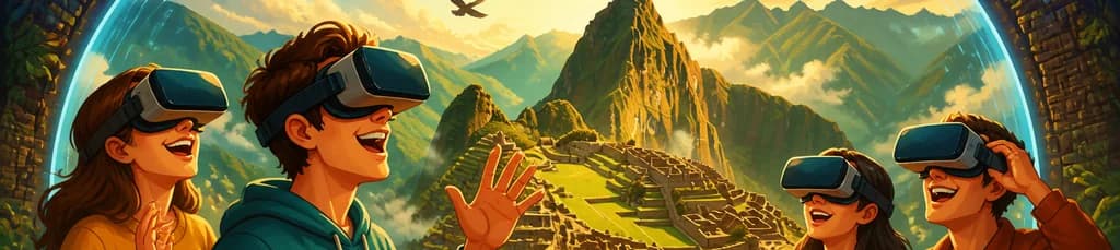 Entrada a la experiencia de realidad virtual "Machu Picchu - Viaje a la Ciudad Perdida" en Madrid