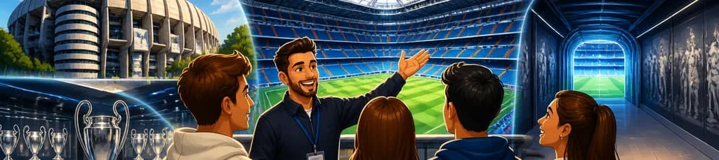 Visita guiada privada al Estadio Santiago Bernabéu