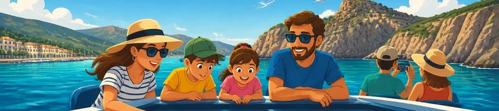 Excursión en barco con fondo de cristal de 2 horas a Cap Norfeu desde Roses o Santa Margarita