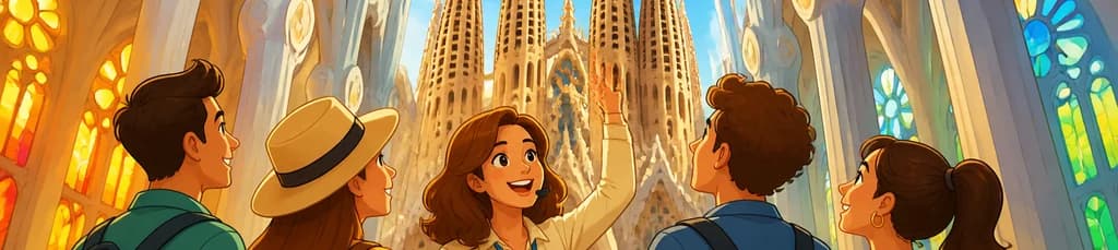 Acceso prioritario y visita guiada a la Sagrada Familia