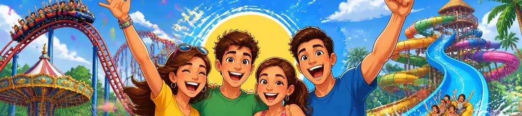 Entrada combinada para el Parque de Atracciones y Aquopolis Villanueva