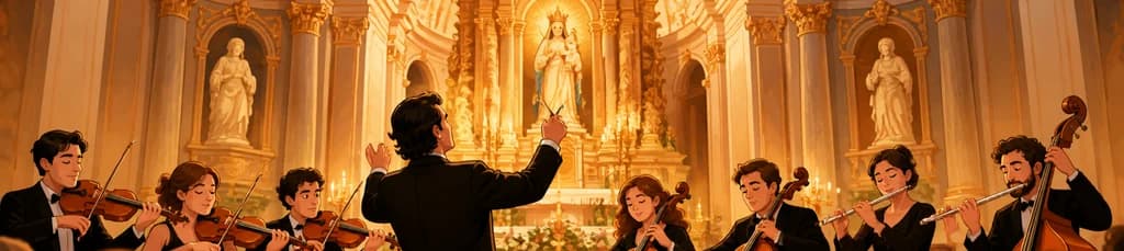 Concierto de música clásica en la Basílica de Nuestra Señora de la Merced en Barcelona