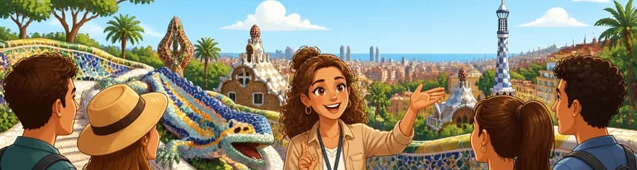 Recorrido guiado por el Park Güell