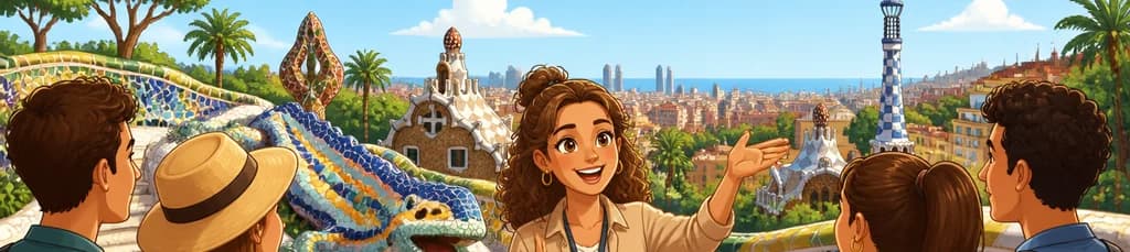 Recorrido guiado por el Park Güell