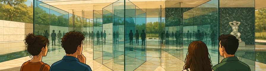 Experimenta el Pabellón Mies van der Rohe con la instalación "Pabellón-Laberinto" de Ciro Najle y Josep Ferrando