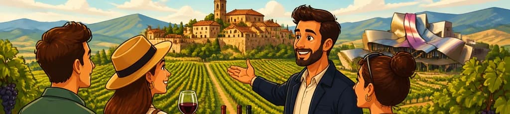 Recorrido privado por la región vinícola de La Rioja con salida desde Bilbao
