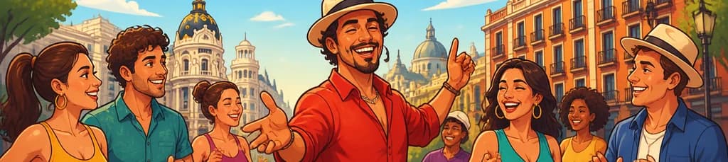 ¡Aprende y baila ritmos latinos al aire libre en las calles de Madrid!