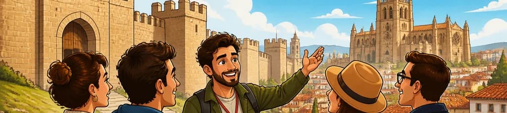 Descubre los hitos turísticos de Ávila en un recorrido privado de medio día con un guía local