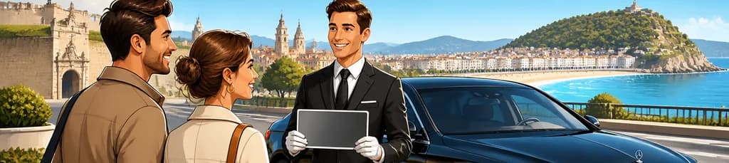 Servicio de traslado privado: de Pamplona a San Sebastián