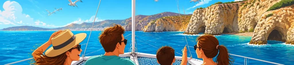 Travesía en catamarán por las aguas de la bahía almeriense