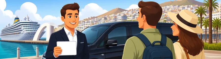 Servicio de traslado privado: del Puerto de Gran Canaria a Las Palmas