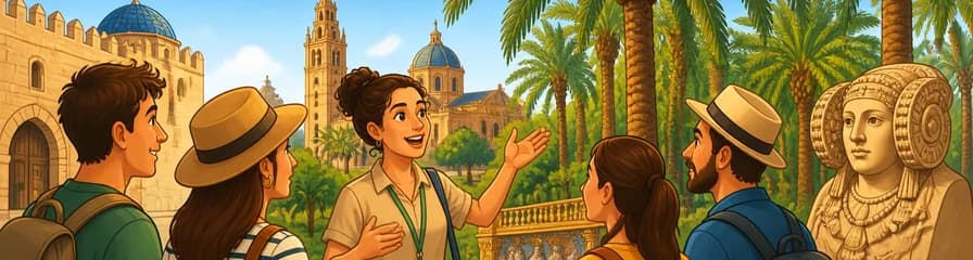 Recorrido a pie por las tradiciones locales y el Palmeral de Elche, Patrimonio de la UNESCO