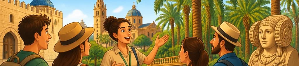 Recorrido a pie por las tradiciones locales y el Palmeral de Elche, Patrimonio de la UNESCO