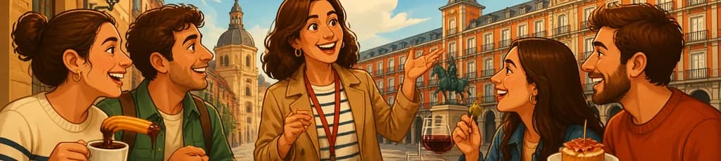 Recorrido gastronómico por el Madrid histórico: churros y tapas