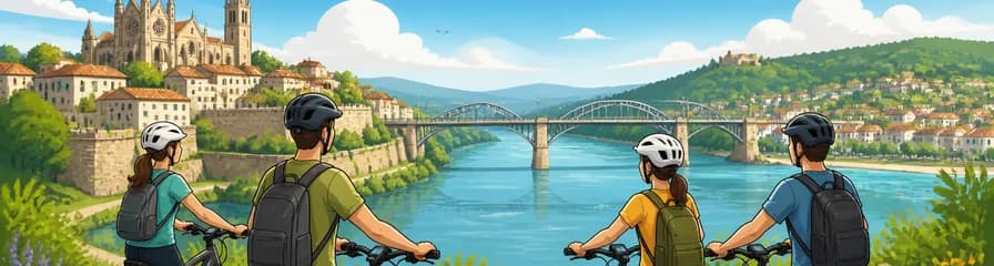 Descubre la Experiencia en ebike entre Tui y Cerveira por la ribera del río Miño
