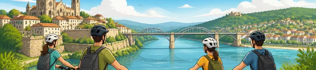 Descubre la Experiencia en ebike entre Tui y Cerveira por la ribera del río Miño