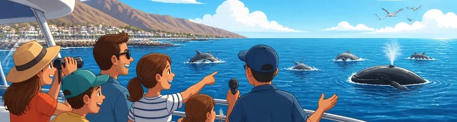 Mini crucero de dos horas para avistar ballenas y delfines desde Puerto Colón