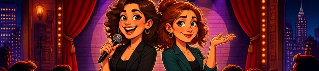 El espectáculo cómico de Sobria y Serena