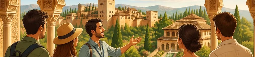 Recorrido privado completo y guiado por la Alhambra y el Generalife