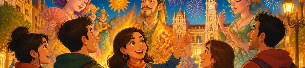 Recorrido por las Fallas de Valencia 2026