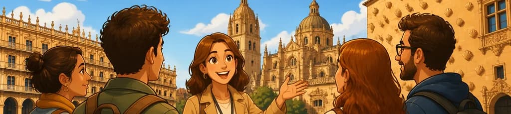 Un paseo guiado para explorar Salamanca