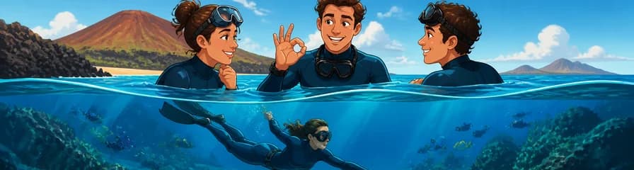 Talleres de buceo libre en Lanzarote