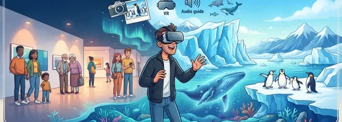 Sumérgete en la Antártida: Exposición interactiva con realidad virtual en Lloret de Mar