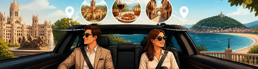 Traslado privado: Madrid y San Sebastián