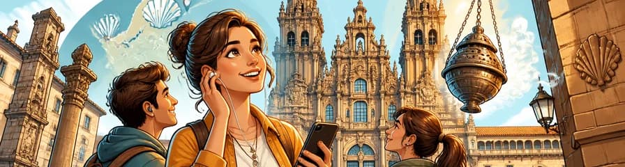 Descubre los misterios de Santiago de Compostela con un tour de audio autoguiado y privado