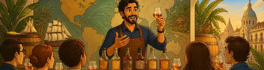 Descubre el mundo del ron en una cata internacional en Madrid con un Rummelier experto