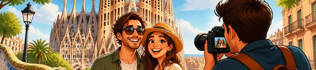 Captura tus momentos en la Sagrada Familia y Barcelona con fotografías y vídeo, incluyendo impresiones