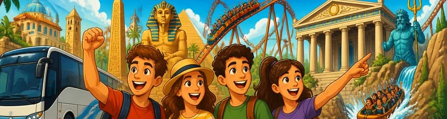 Entradas para el Parque Temático Terra Mítica con transporte de ida y vuelta desde Valencia