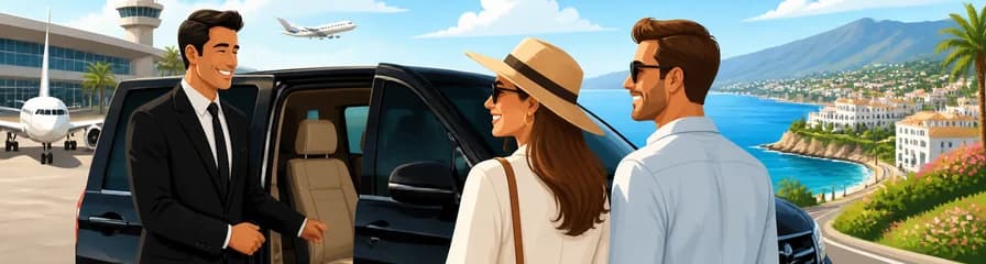 Servicio de traslado VIP desde el Aeropuerto de Málaga hasta Nerja