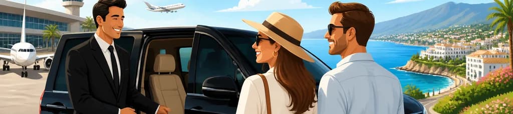 Servicio de traslado VIP desde el Aeropuerto de Málaga hasta Nerja