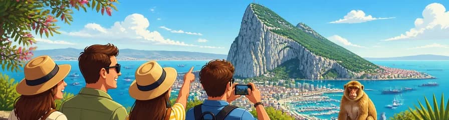 Descubre Gibraltar: El Peñón y la Cueva de San Miguel en una excursión desde Sevilla
