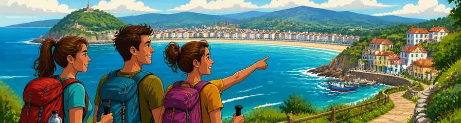 Excursión de senderismo por la costa vasca desde San Sebastián