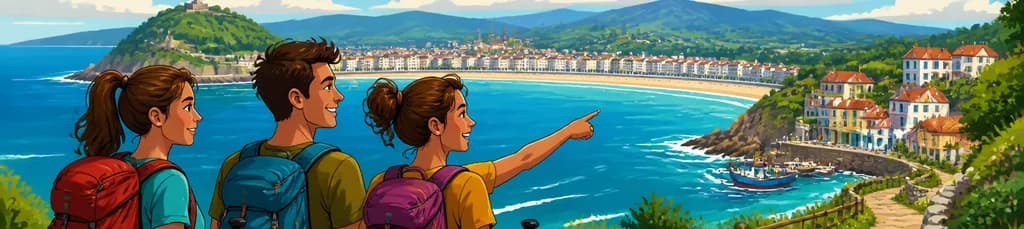 Excursión de senderismo por la costa vasca desde San Sebastián