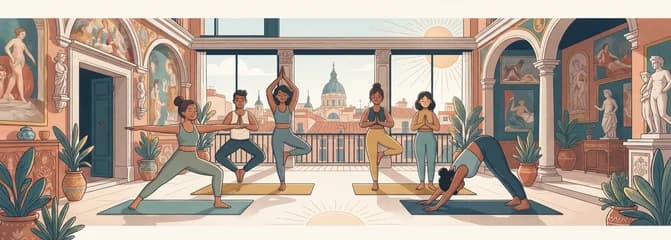 Sesión de Yoga con We/On en Casa de Las Artes