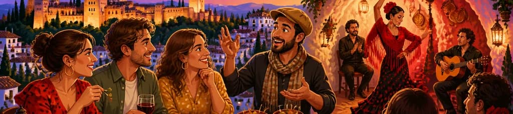 Recorrido de Flamenco y Tapas en Granada