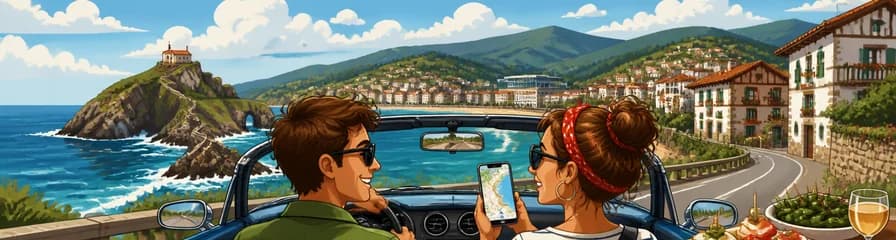 Recorrido en Coche por el País Vasco
